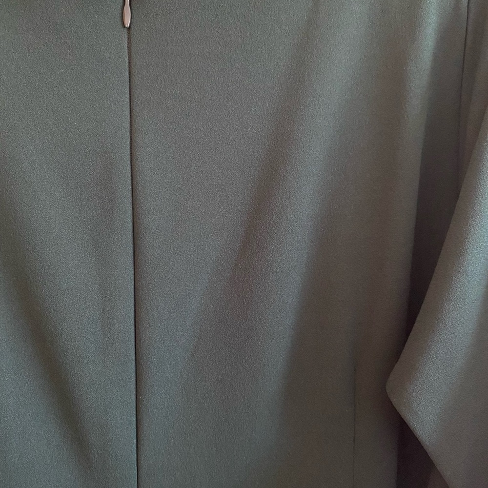 Betsy & Adam Plus Size Drape Back Sheath Dress - image 6